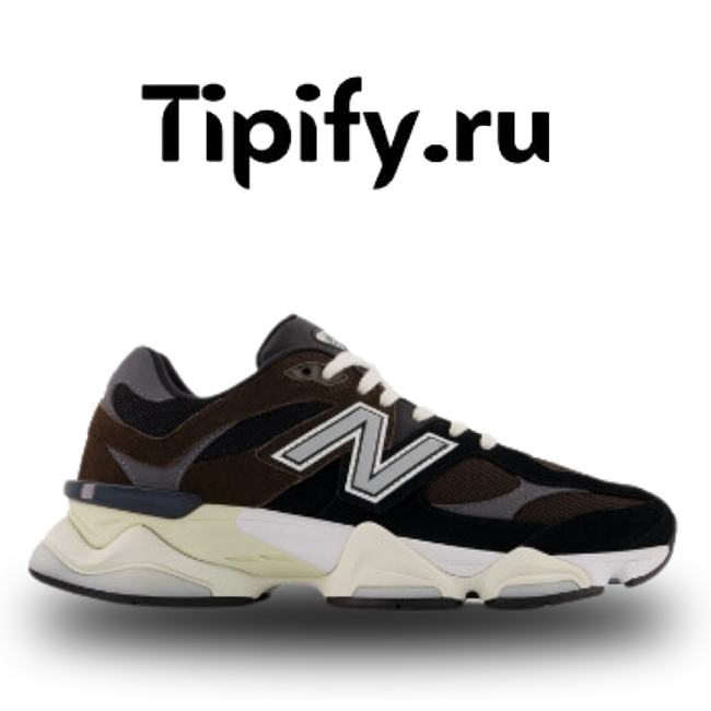 New Balance 9060 Brown Black  U9060BRN - 1