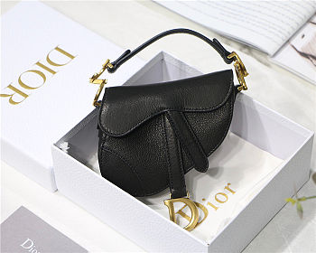 DIOR MINI SADDLE BAG WITH STRAP M0456CBAA_M900