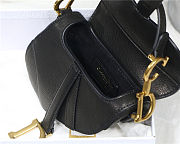 DIOR MINI SADDLE BAG WITH STRAP M0456CBAA_M900 - 4