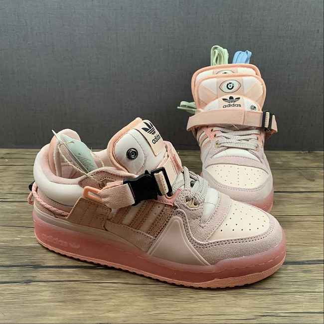 Adidas Forum Low Bad Bunny Pink Easter Egg GW0265 - 1