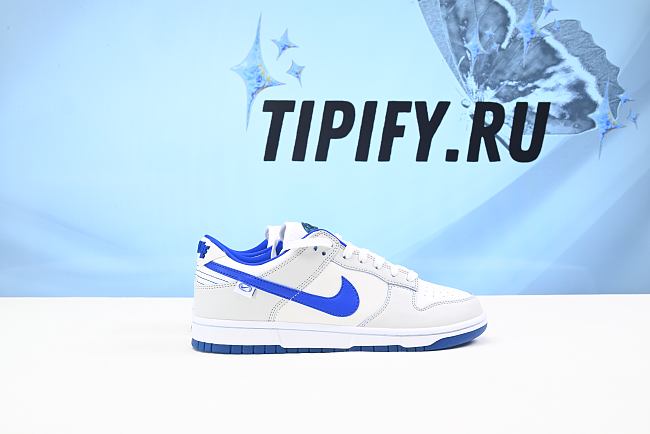 Nike Dunk Low Worldwide White Blue FB1841-110 - 1