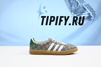 Adidas x Gucci Gazelle Beige GG Monogram  IE2262