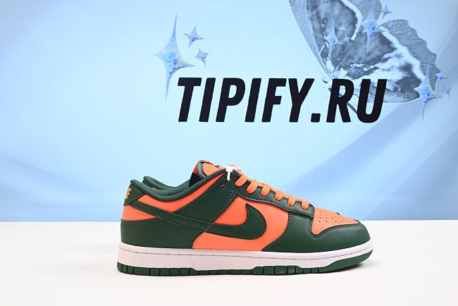 Nike Dunk Low Miami Hurricanes DD1391-300 - 1