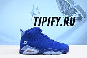 Air Jordan 6 UNC Tar Heels Six Championships PE - 1