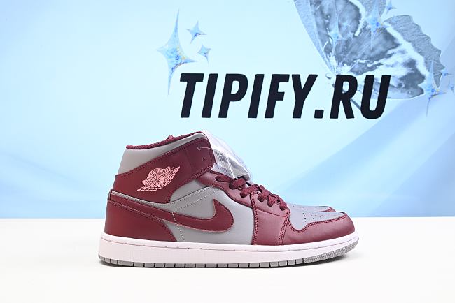 Air Jordan 1 Mid Cherrywood Red DQ8426-615 - 1