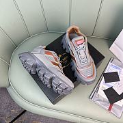 PRADA Grey & Bronze 'Cloudbust Thunder' Sneakers - 1