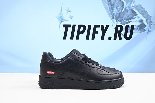 Nike Air Force 1 Low Supreme Black  CU9225-001 - 1