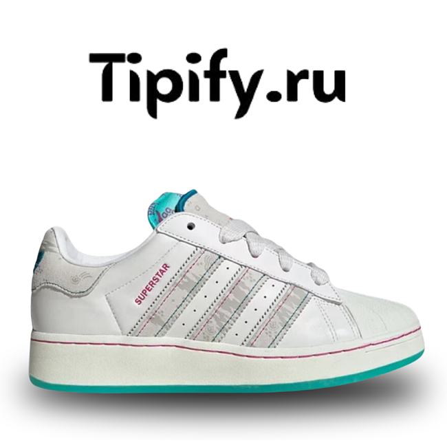 Adidas Fefei Ruan x Superstar XLG 'Chinese New Year Pack' ID1140 - 1