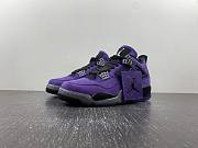 Air Jordan 4 Retro Travis Scott Purple  766296 LN4 - 3