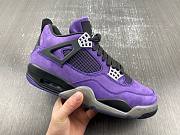 Air Jordan 4 Retro Travis Scott Purple  766296 LN4 - 5