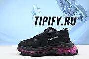 Balenciaga Triple S Sneaker ‘Clear Sole Black Pink Neon’ 541624-W2FR1-1053 - 6