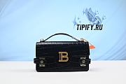 Balmain B-Buzz Handle Bag Black Size 23 x 14 x 8 cm - 1