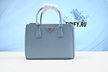 Prada galleria 3972 light blue 28cm x 19cm x 12cm