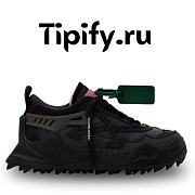 OFF-WHITE Black Odsy 1000 Sneakers 232607M237033 - 1