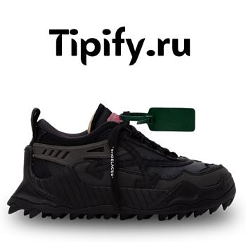 OFF-WHITE Black Odsy 1000 Sneakers 232607M237033