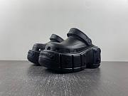 Crocs x Balenciaga Hardcrocs Slide 'Nero Silver 687397‑W1S8N‑1010 - 2