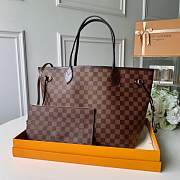 Louis Vuitton Neverfull Red Interior Tote GM Brown Canvas size 41 cm - 5