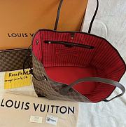 Louis Vuitton Neverfull Red Interior Tote GM Brown Canvas size 41 cm - 4