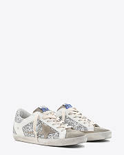 Golden Goose Woman Collection Super Star - Silver White Taupe 81773 - 5