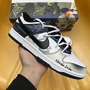 Nike Dunk Low Custom White black - 1