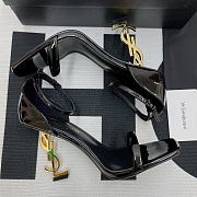 Saint Laurent Opyum Logo Plaque Sandals 5576620NPKK - 3