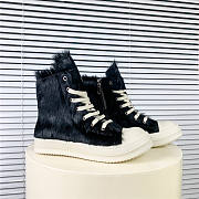 Rick Owens Pony Hair Ramones - 1