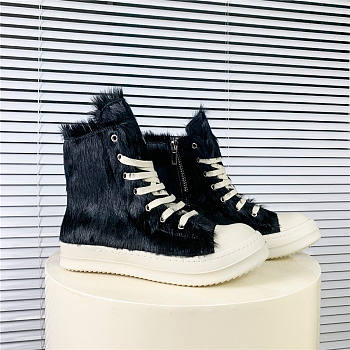 Rick Owens Pony Hair Ramones