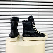 Rick Owens Pony Hair Ramones - 2