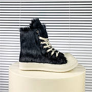 Rick Owens Pony Hair Ramones - 3