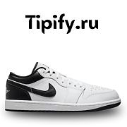 Air Jordan 1 Low White Black  553558-132 - 1