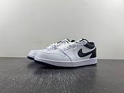 Air Jordan 1 Low White Black  553558-132 - 5