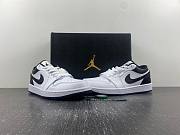 Air Jordan 1 Low White Black  553558-132 - 4