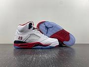 Air Jordan 5 Retro Fire Red Black Tongue (2013) 136027-120 - 5