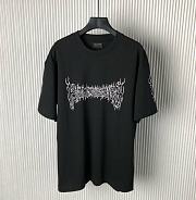 Balenciaga Men's Black Darkwave T-shirt  - 1