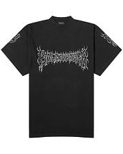 Balenciaga Men's Black Darkwave T-shirt  - 2