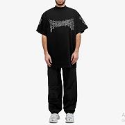 Balenciaga Men's Black Darkwave T-shirt  - 3