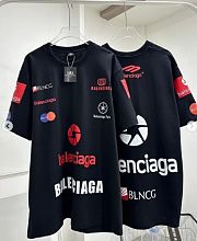 Balenciaga Top League cotton T-shirt - 6