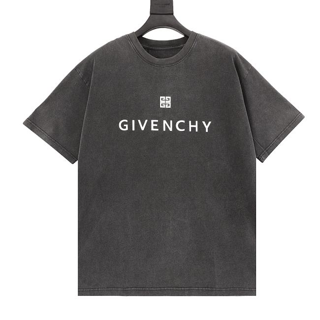 GIVENCHY Men's Logo Print Oversized Short Sleeve T-Shirt - Black / BM716N3YAC001 - 1