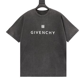 GIVENCHY Men's Logo Print Oversized Short Sleeve T-Shirt - Black / BM716N3YAC001