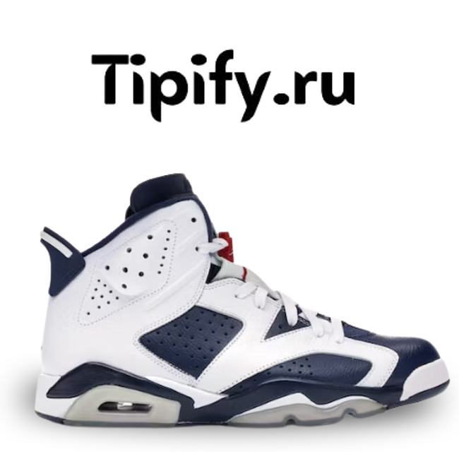 Air Jordan 6 Retro Olympic London (2012)  384664-130 - 1