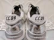 Golden Goose Silver and white Running Sole sneakers - 4