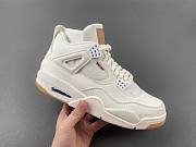 Air Jordan 4 Retro Levi's White (Levi's Tag) AO2571-100 - 2