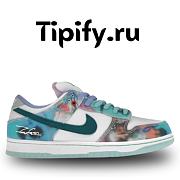 Nike SB Dunk Low Futura Laboratories Bleached Aqua  HF6061-400 - 1