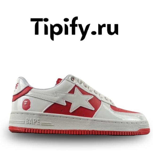 BAPE STA RED “Patent Leather”  - 1