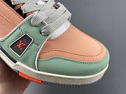 Louis Vuitton LV TRAINER SNEAKER blue and orange - 4