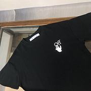 OFF-WHITE Spray Print T-shirt Black - SS21 - 6