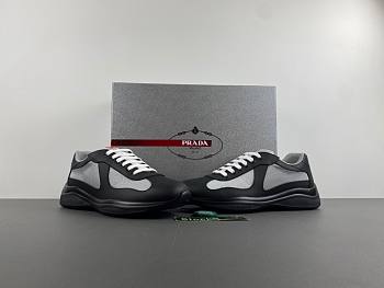 PRADA AMERICA'S CUP SOFT RUBBER SNEAKERS BLACK