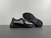 PRADA AMERICA'S CUP SOFT RUBBER SNEAKERS BLACK - 2