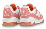 Louis Vuitton Trainer Sneakers 'Peach White' 1A8KC8 - 3