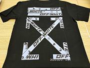 Off-white logo black T shirt - 8DBA - 1